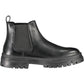 Black Polyester Men Boot