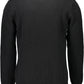 Black Nylon Men Sweater