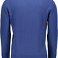 Blue Wool Mens Sweater