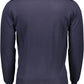 Blue Wool Men Sweater