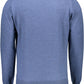 Blue Wool Men Sweater