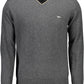 Gray Wool Men Sweater