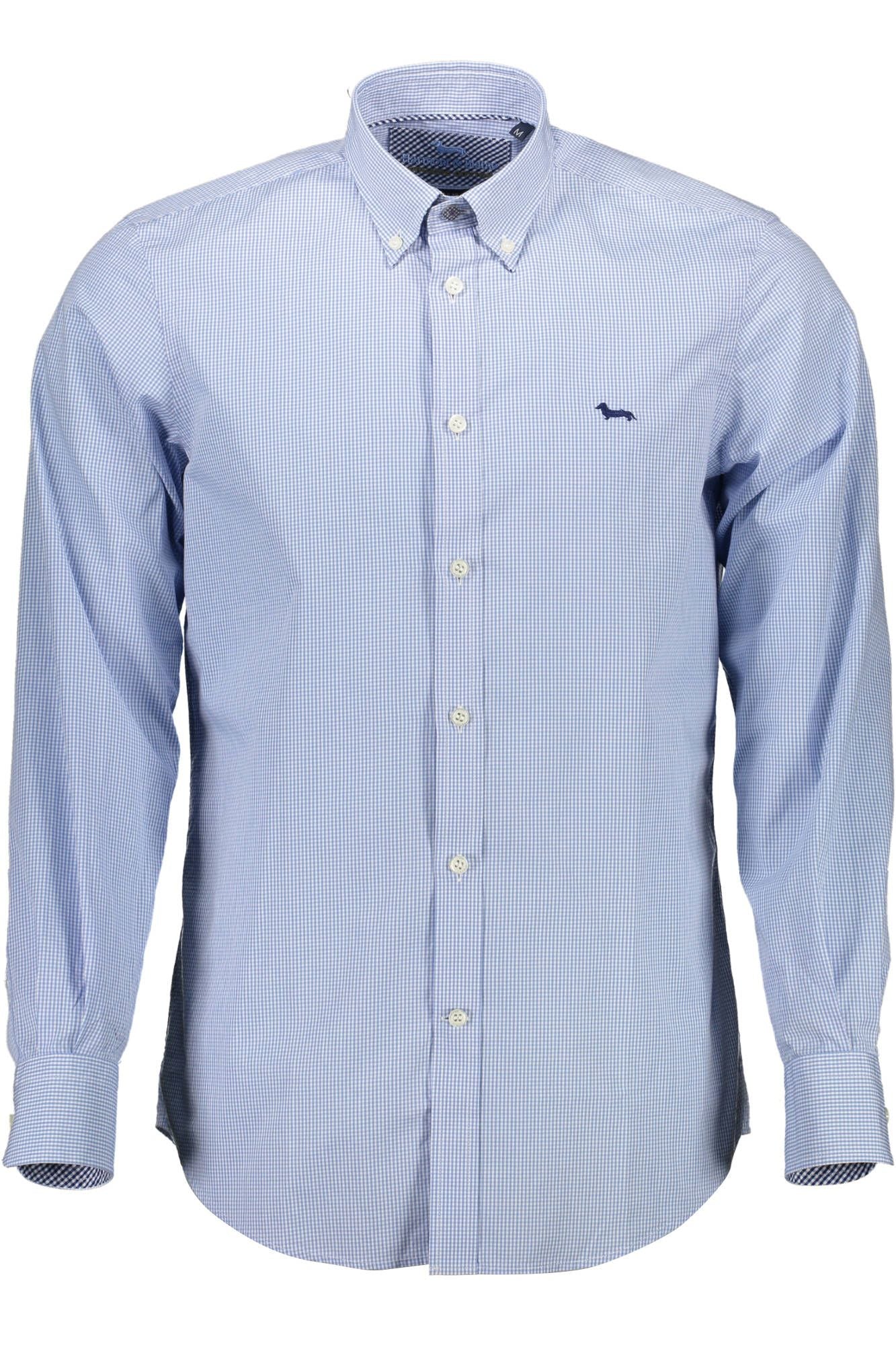 Light Blue Cotton Men Shirt