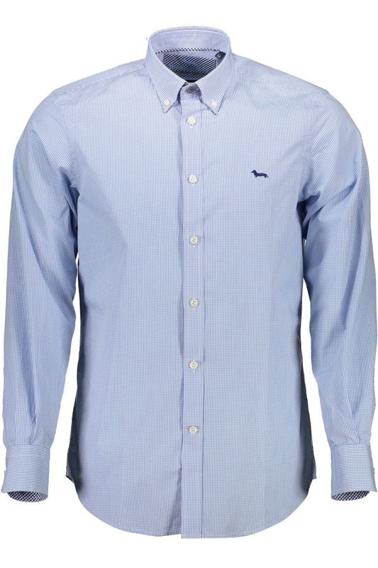 Light Blue Cotton Men Shirt