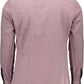 Red Cotton Men Shirt