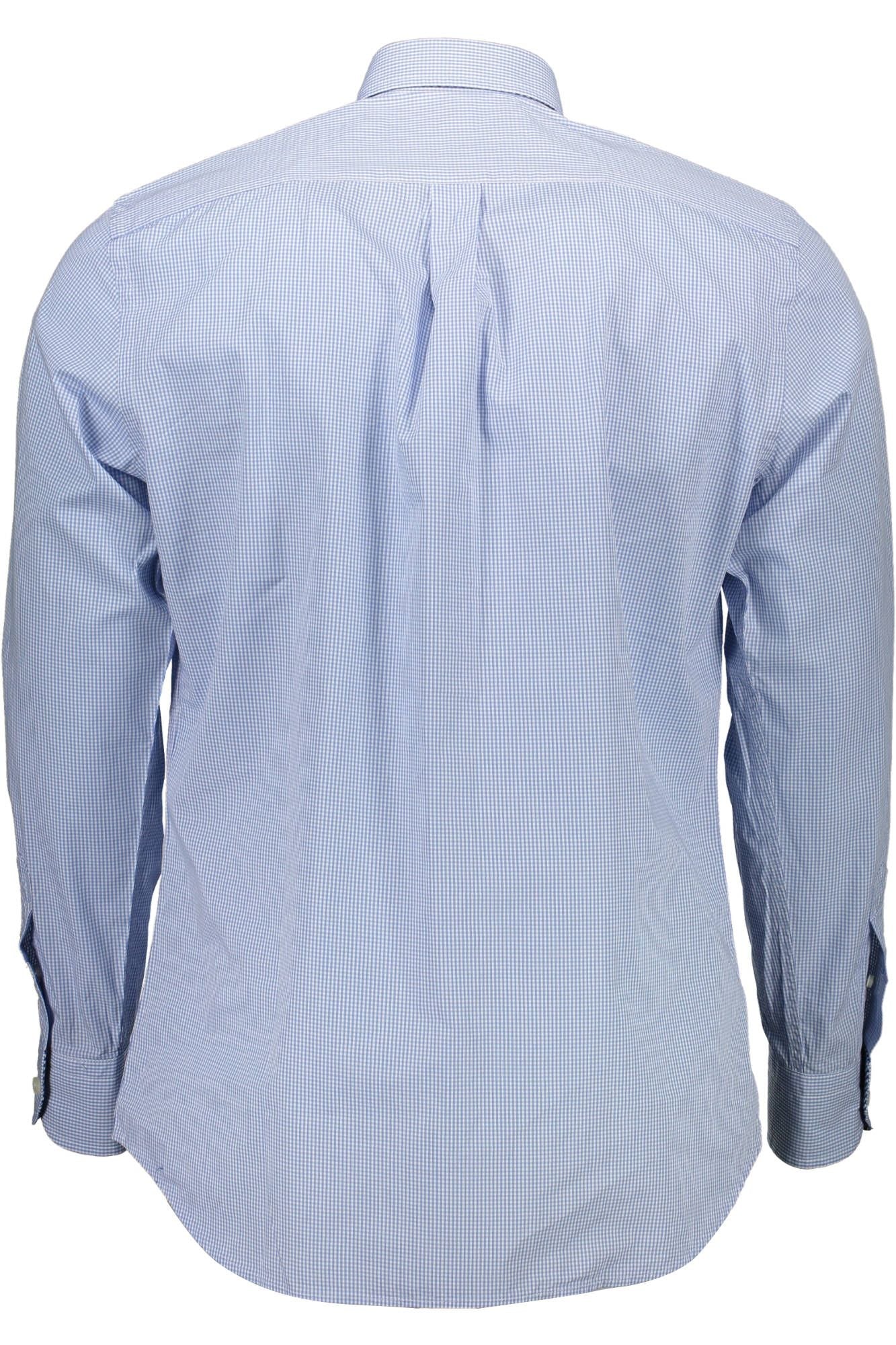 Light Blue Cotton Men Shirt