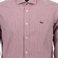 Red Cotton Men Shirt