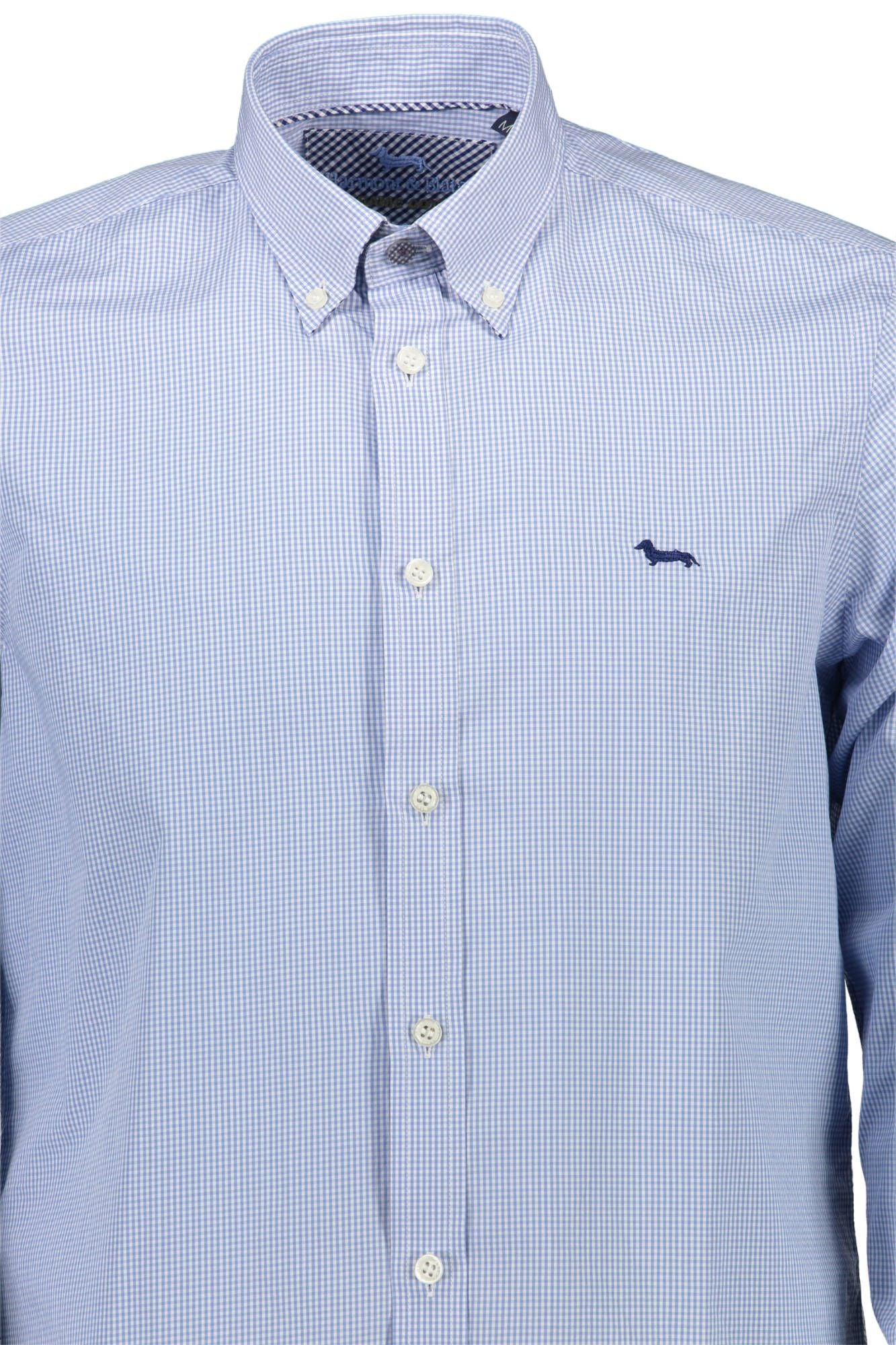 Light Blue Cotton Men Shirt