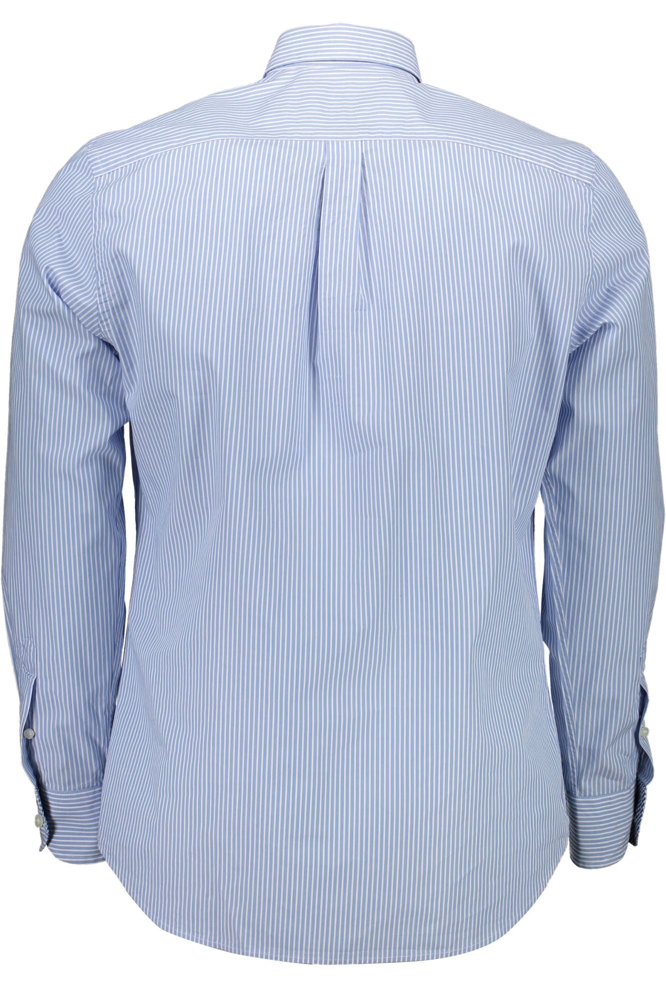 Light Blue Cotton Men Shirt