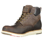 Brown Polyester Men Boot