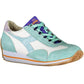 Green Fabric Women Sneaker