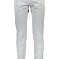 Gray Cotton Men Trouser