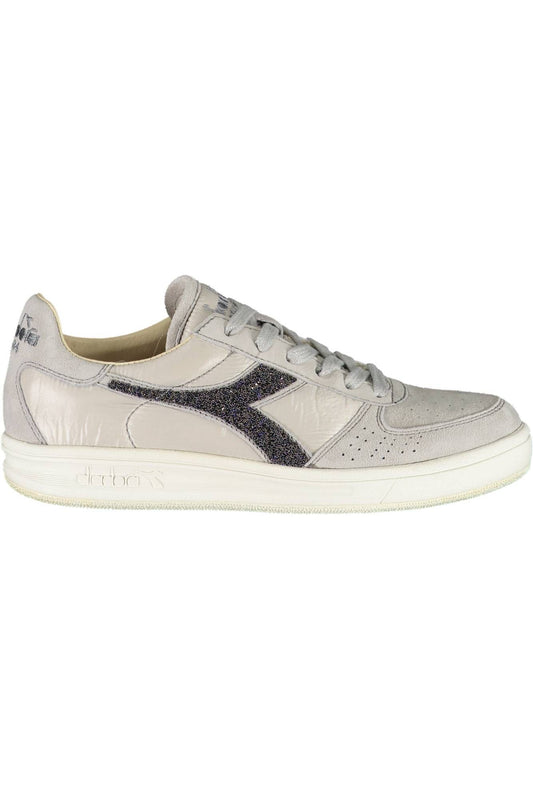 Gray Fabric Women Sneaker