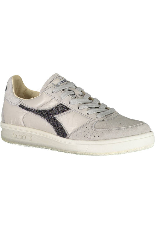 Gray Fabric Women Sneaker