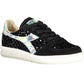 Black Fabric Women Sneaker