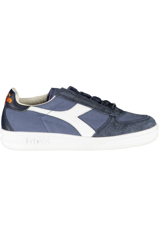 Blue Fabric Women Sneaker