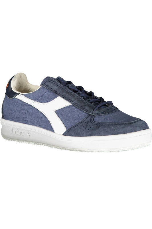 Blue Fabric Women Sneaker