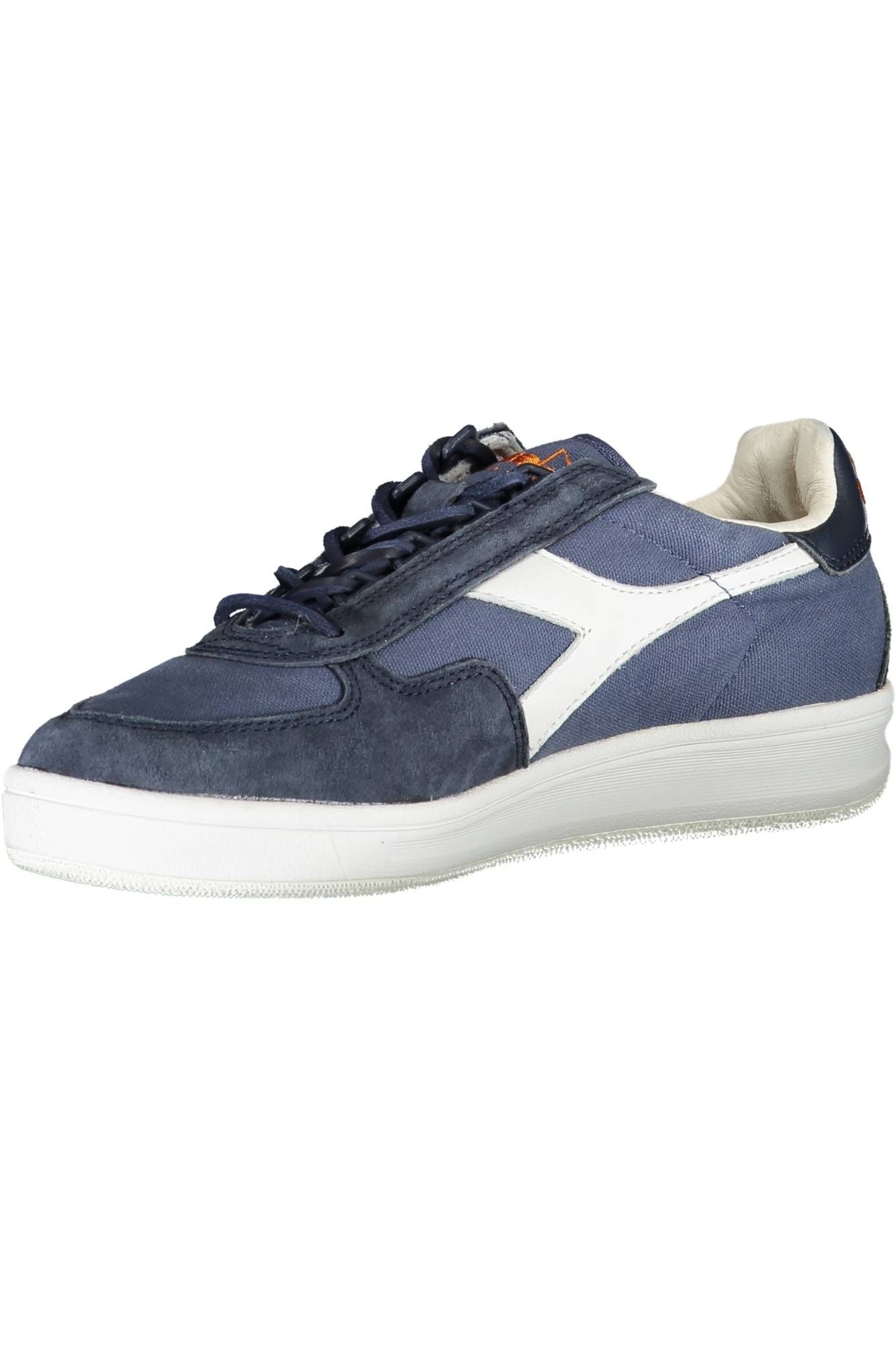 Blue Fabric Women Sneaker