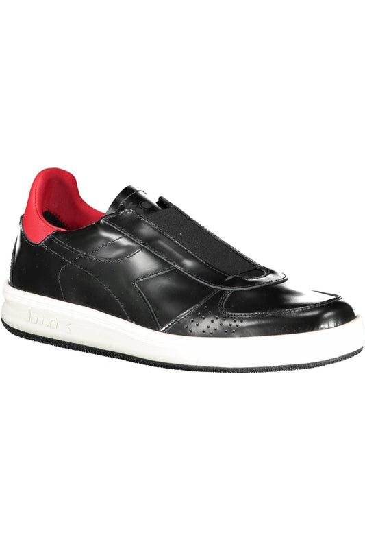 Black Fabric Men Sneaker
