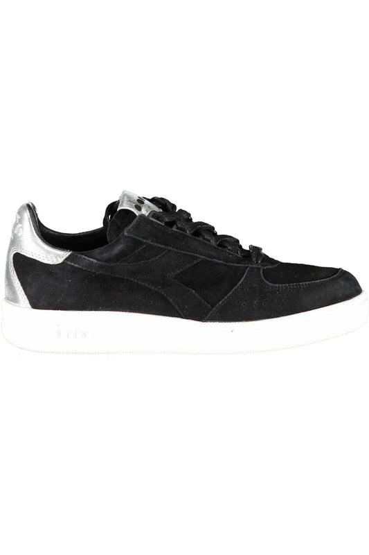 Black Fabric Women Sneaker