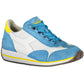 Light Blue Fabric Women Sneaker