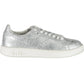 Silver Fabric Women Sneaker