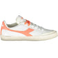 White Fabric Women Sneaker