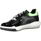 Black Fabric Men Sneaker