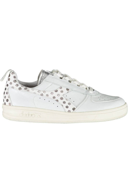 White Leather Women Sneaker