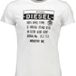 White Cotton Men T-Shirt