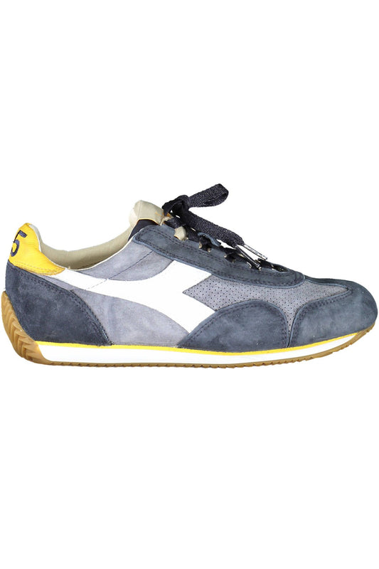 Blue Fabric Women Sneaker