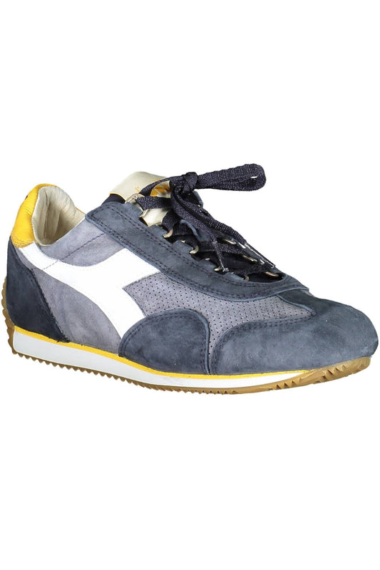 Blue Fabric Women Sneaker