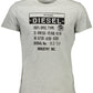 Gray Cotton Men T-Shirt