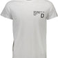 White Cotton Men T-Shirt