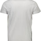 White Cotton Men T-Shirt