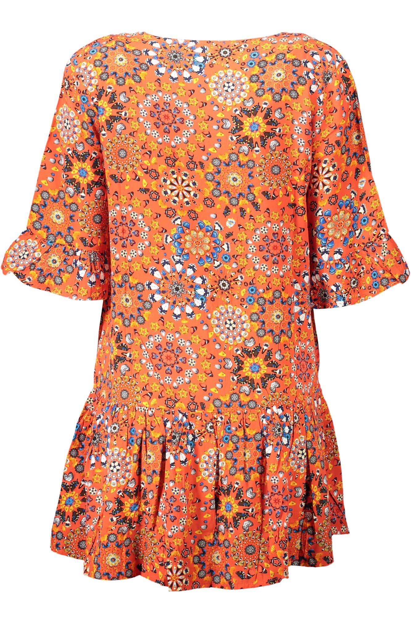 Red Cotton Women Dress
