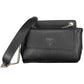 Black Polyurethane Women Handbag