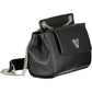 Black Polyurethane Women Handbag