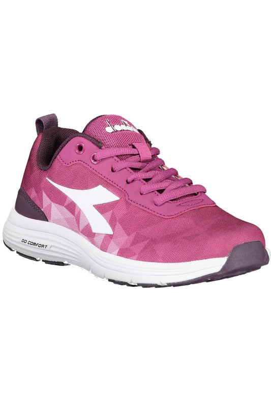 Purple Fabric Women Sneaker