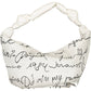 White Polyurethane Women Handbag
