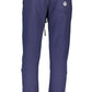Blue Cotton Men Trouser