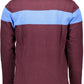 "Purple Cotton Men Polo Shirt"