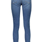 Blue Cotton Women Jeans