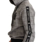 Checkered Crown Logo Hooded Sweater