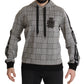 Checkered Crown Logo Hooded Sweater