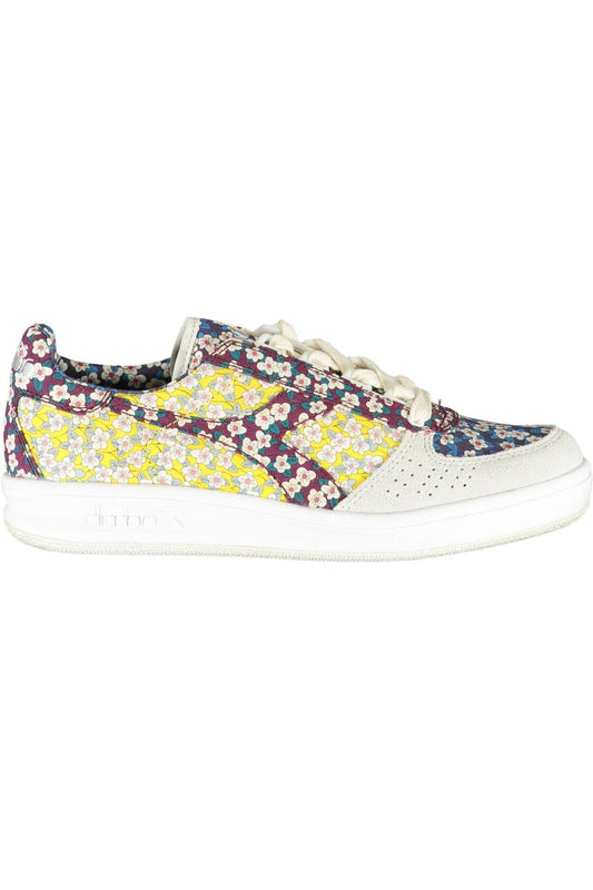 Yellow Fabric Women Sneaker
