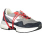 Gray Fabric Men Sneaker