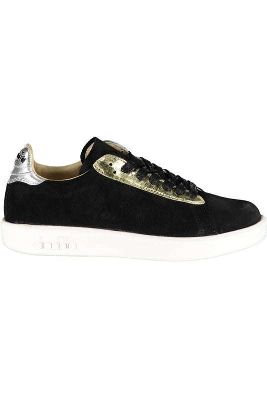 Black Fabric Women Sneaker