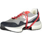 Gray Fabric Men Sneaker