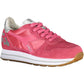 Red Fabric Women Sneaker
